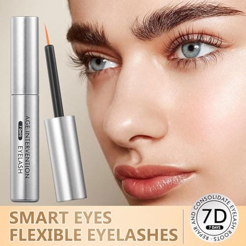 Naturliches Wimpernserum für schnelles Wachstum - Stärkt & Pflegt Wimpern - Für längere, vollere Wimpern - 02 4ml