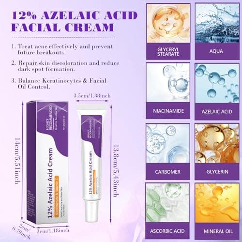 **Azelainsäure Gesichtserosionserdio Serum 12% für Frauen tegen Pickeln & Akne 20g**
| **Azelainsäure Gesichtserosionse