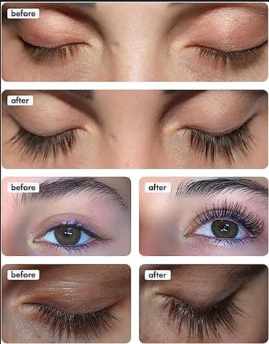 Wimpernwachstumsserum für längere dicke vollere Wimpern - natürliches Serum - 3 ml - Augenbrauenförderung