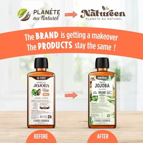 Jojobaöl Bio - Rein, Natürlich & Kaltgepresst, Vegani für Haare und Nägel