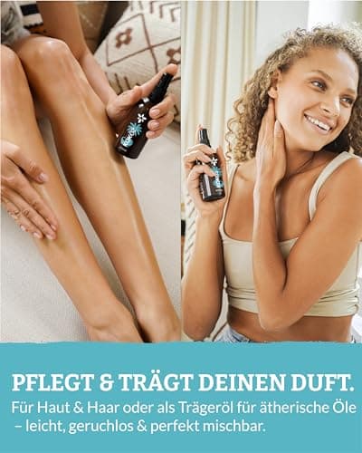Heldengrün® BIO Jojobaöl - Sanftes Gesichtsöl & Haarepflege - Kosmetik für Gesicht, Haut & Haare COSMOS Organic von Ecoc