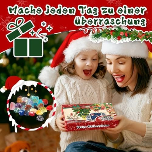 Kinder Adventskalender 2025 24 Tage Weihnachts Countdown Kalender für Mädchen und Jungen
| 24 Kristalle Adventskalender