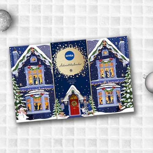 NIVEA Adventskalender 2025 - 24 Türchen mit verwöhnenden NIVEA Pflegeprodukten für die Adventszeit
| NIVEA Adventskalen