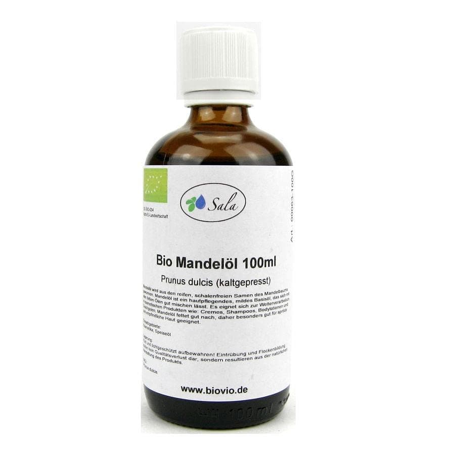 Sala Jojobaöl kaltgepresst BIO für Baby & Kind in Glasflasche 1 L EU Organic