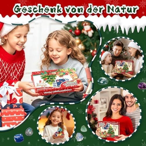Kinder Adventskalender 2025 24 Tage Weihnachts Countdown Kalender für Mädchen und Jungen
| 24 Kristalle Adventskalender