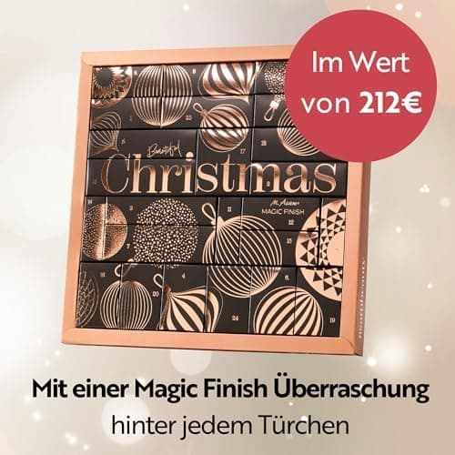 M. Asam Adventskalender 2025 - Make-up Adventskalender für Beauty-Liebhaber im Wert von 225 €, 24 Beauty-Überraschungen,