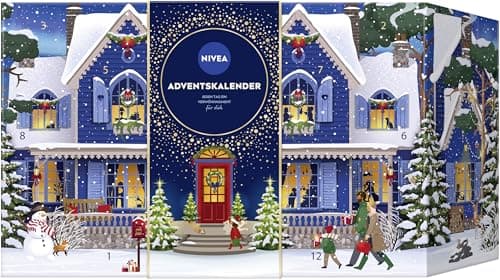NIVEA Adventskalender 2025 - 24 Türchen mit verwöhnenden NIVEA Pflegeprodukten für die Adventszeit
| NIVEA Adventskalen