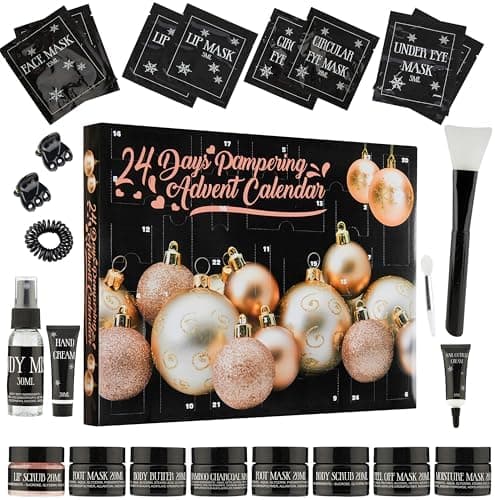 KreativeKraft Adventskalender 2025 Für Frauen Als Teenager Geschenkidee Für Mädchen Fokus Auf Hautpflege Und Beauty Schm