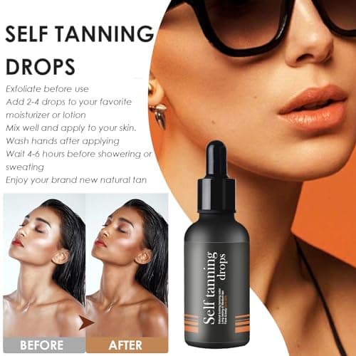 Selbstbräunungstropfen 30 ml für sanfte Bräune und individuelle Gesichtsbräunung