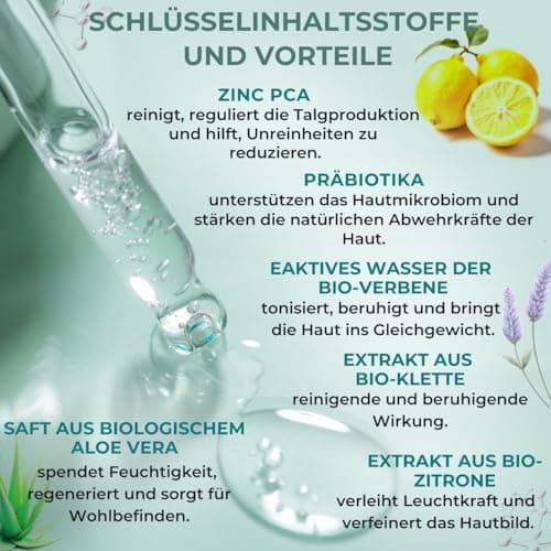 Gesichtsserum Niacinamid Aufhellend Für fettige & unreine Haut
| Gesichtsserum Porenverfeinernd 100ml NIACINAMID BIOMat