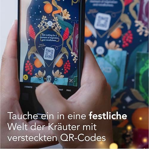Pukka Bio Tee Geschenkset Wohlfühlkalender 2025 12 Tee Varianten EU Organic Soil Association
