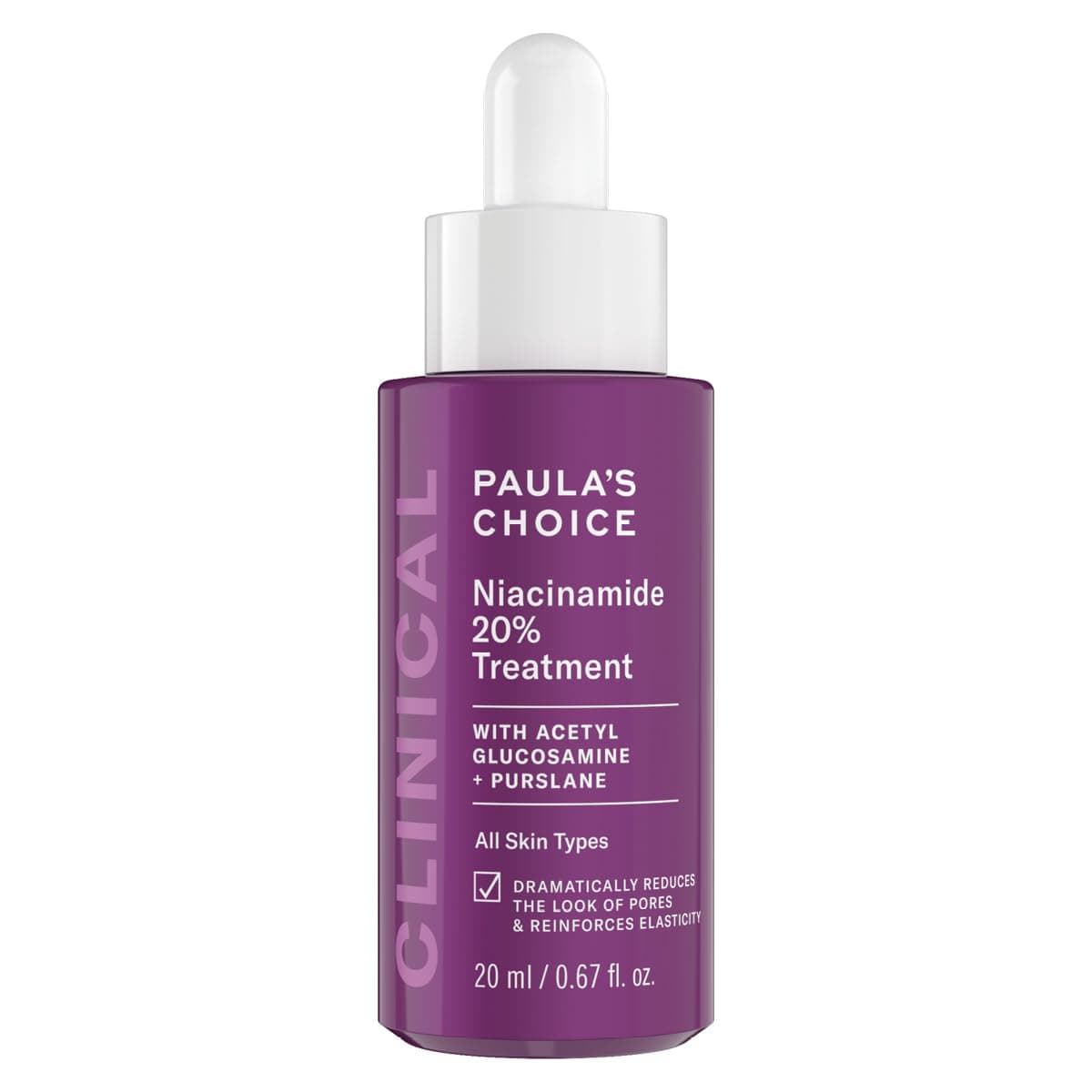 Paula's Choice CLINICAL Niacinamide 20%Treatment - Minimiert Poren & Pigmentflecken - für Alle Hauttypen - 20 ml  
Paula