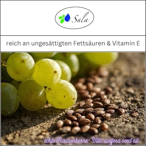 Sala Jojobaöl kaltgepresst BIO für Baby & Kind in Glasflasche 1 L EU Organic