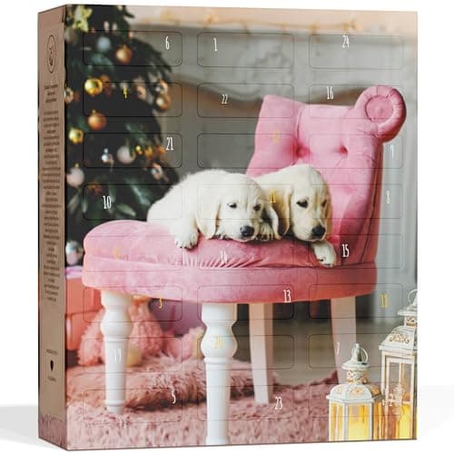 UMBRELLA® Retro Vintage Adventskalender 24x Süßigkeiten – Erinnerungen aus den 80ern, 90ern & 2000ern – Perfekt zum Nasc