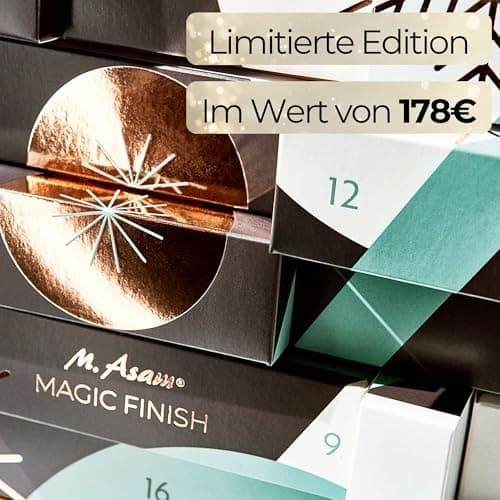 M. Asam Adventskalender 2025 - Make-up Adventskalender für Beauty-Liebhaber im Wert von 225 €, 24 Beauty-Überraschungen,