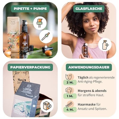 BIONOBLE Jojobaöl Bio Kaltgepresst für Sehnenpflege und Pickelregulation - Haare, Gesicht, Körper, Nägel - Hexanfrei, V
