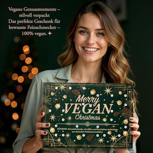 Adventskalender vegane Aufstriche 2025 für Vegane
| Adventskalender mit 24 köstlichen vegанen Aufstrichen als Geschenks