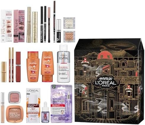 L'Oréal Paris Geschenkset 2025: 12 Beauty-Überraschungen für kleine Luxusmomente
| L'Oréal Paris Weihnachtsgutschein: 1