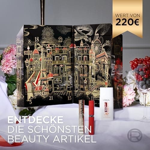 L'Oréal Paris Geschenkset 2025: 12 Beauty-Überraschungen für kleine Luxusmomente
| L'Oréal Paris Weihnachtsgutschein: 1