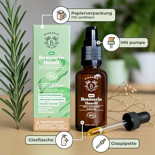 BIONOBLE Jojobaöl Bio Kaltgepresst für Sehnenpflege und Pickelregulation - Haare, Gesicht, Körper, Nägel - Hexanfrei, V