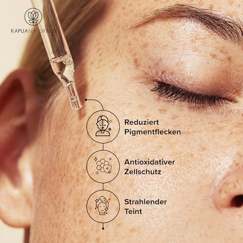 Bio Niacinamide Serum Hochdosiert für reife Haut 100ml • 10% Niacinamide + 1% Zink • Verkleinert Poren & verringert Flec