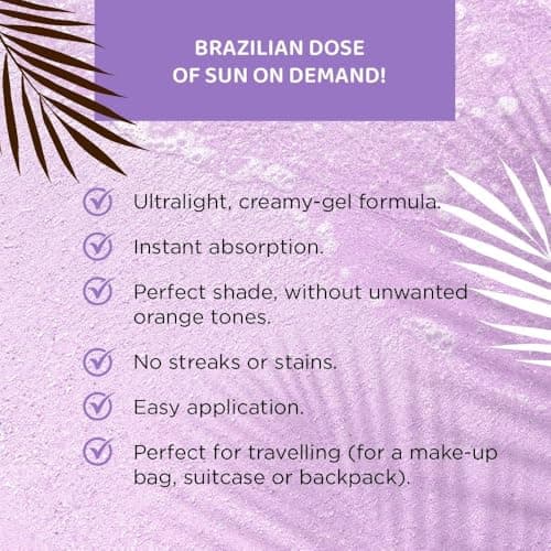 Eveline Cosmetics Brazilian Body Selbstbräunungs-Tropfen für aktive Frauen - Outdoor Aktivität & Sonnenschutz
| Eveline
