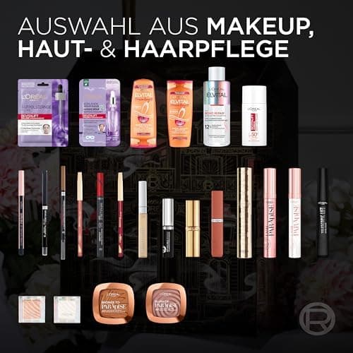 L'Oréal Paris Geschenkset 2025: 12 Beauty-Überraschungen für kleine Luxusmomente
| L'Oréal Paris Weihnachtsgutschein: 1