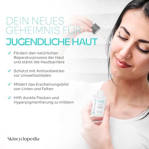 Skincyclopedia 10% Niacinamide Serum mit Zink für Pickelklingel, klärender Hautpflege, ent ☆klarat Unreinheiten, hochwir