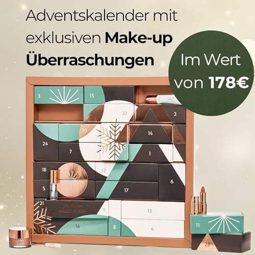 M. Asam Adventskalender 2025 - Make-up Adventskalender für Beauty-Liebhaber im Wert von 225 €, 24 Beauty-Überraschungen,