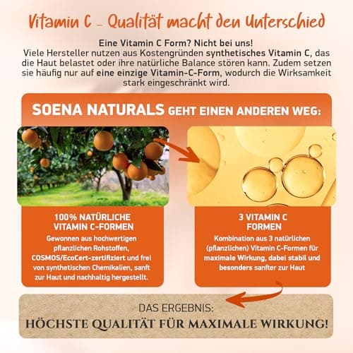 BIO Retinol Serum Hochdosiert für Faltenvernunfuss Gegen Falten mit Retinal + 7 Power Wirkstoffe