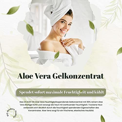 LR ALOE VIA Feuchtigkeitsgel Aloe Vera Gelkonzentrat für Trockenheit 100 ml