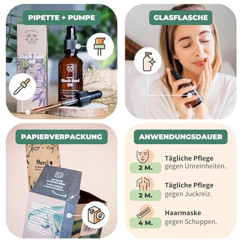BIONOBLE Jojobaöl Bio Kaltgepresst für Sehnenpflege und Pickelregulation - Haare, Gesicht, Körper, Nägel - Hexanfrei, V