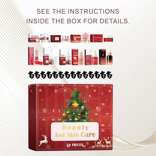 Beauty Adventskalender 2025 Feuchtigkeitsspendende Gesichtscreme Für Frauen Geschenkset Weihnachtsgeschenke Für Frauen