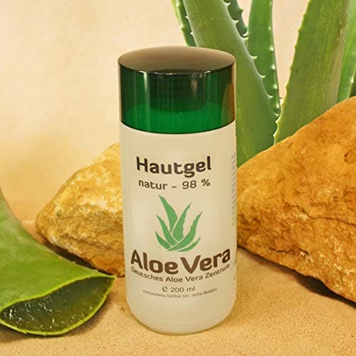 Dr. KIM BEISEL Reines Aloeveragel 98% (2 Stück à 200ml) für Sensibles Haut, Reinigung & Nourishment, pH-Gerecht & Bio-Ze