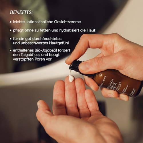 Hyaluron Creme Hochdosiert Gesicht Anti Aging Feuchtigkeitscreme
| JUNGLÜCK Hyaluron Creme Gesicht Tages- & Nachtcreme