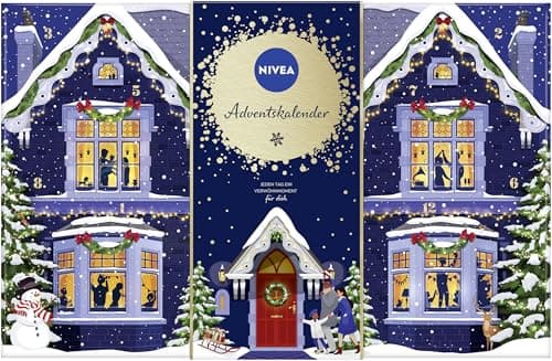 NIVEA Adventskalender 2025 - 24 Türchen mit verwöhnenden NIVEA Pflegeprodukten für die Adventszeit
| NIVEA Adventskalen