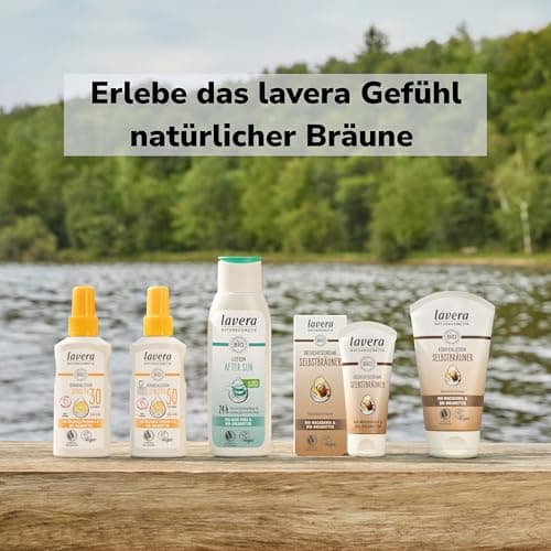 Lavera Selbstbräuner Lotion - natürliche Körperbräune - feuchtigkeitsspendend - vegan - Naturkosmetik - 125 ml