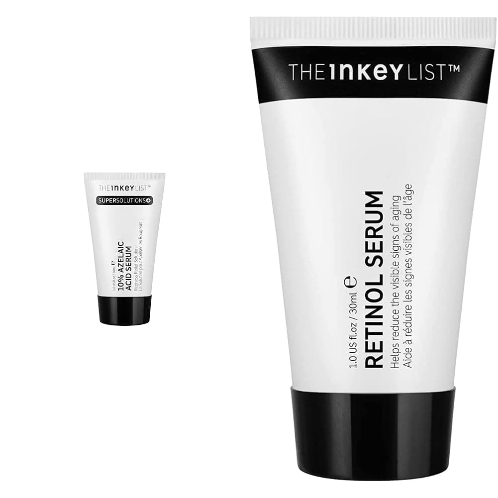 **Azelaic Acid 10% Serum von The INKEY List für reife Haut: bekämpft Falten und Zeichen der Alterung, 30ml**
| **Supers