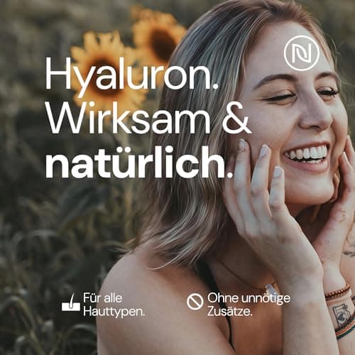 BIO Niacinamide Serum 10% mit Zink & Hyaluron - Porenverfeinerndes Gesichtsserum - Für reife Haut - Made in Germany (100