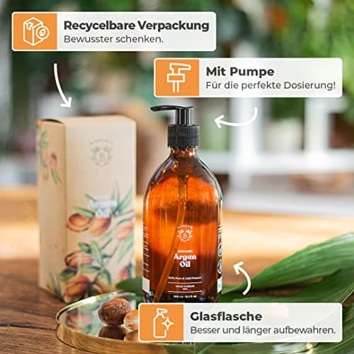 BIONOBLE Jojobaöl Bio Kaltgepresst für Sehnenpflege und Pickelregulation - Haare, Gesicht, Körper, Nägel - Hexanfrei, V