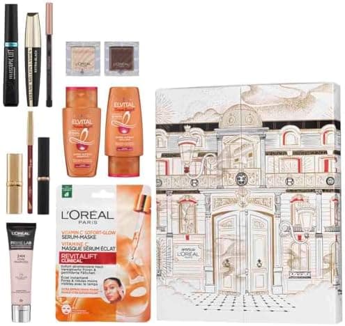 L'Oréal Paris Geschenkset 2025: 12 Beauty-Überraschungen für kleine Luxusmomente
| L'Oréal Paris Weihnachtsgutschein: 1