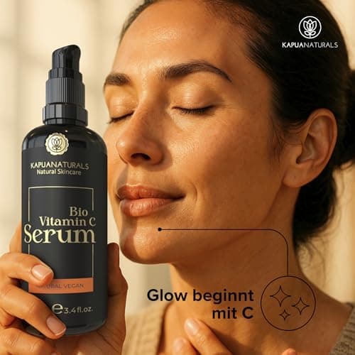 Bio Niacinamide Serum Hochdosiert für reife Haut 100ml • 10% Niacinamide + 1% Zink • Verkleinert Poren & verringert Flec