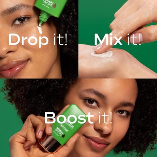 WELEDA Bio Sunkissed Bronzing Serum Drops naturkosmétique Feuchtigkeitsbooster Drops mit Yuzu - Vegan, 30ml für glatte,