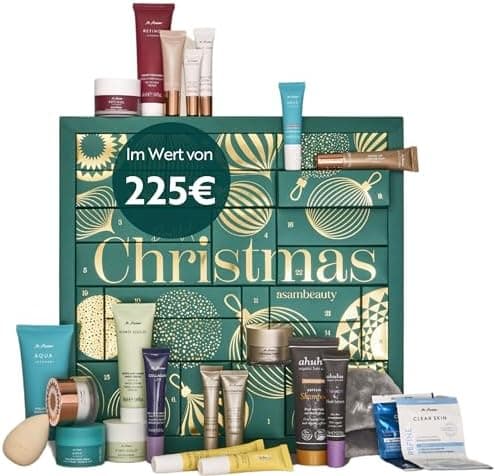 M. Asam Adventskalender 2025 - Make-up Adventskalender für Beauty-Liebhaber im Wert von 225 €, 24 Beauty-Überraschungen,
