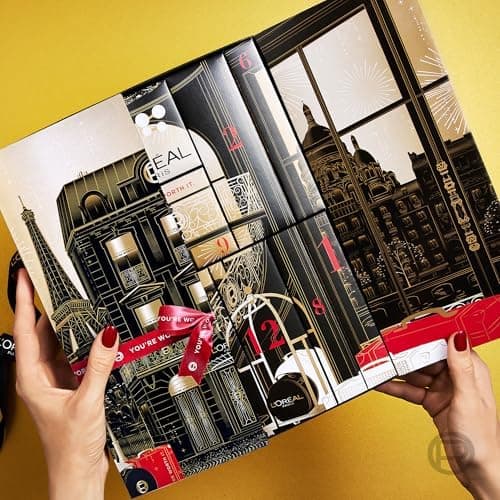 L'Oréal Paris Geschenkset 2025: 12 Beauty-Überraschungen für kleine Luxusmomente
| L'Oréal Paris Weihnachtsgutschein: 1