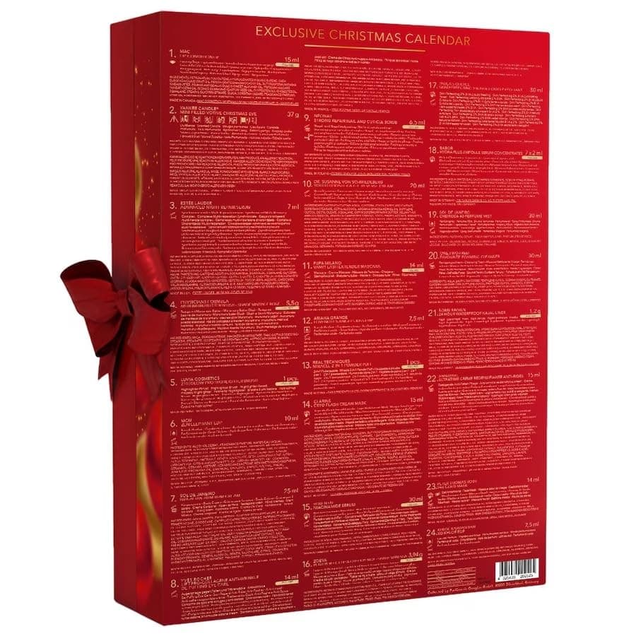 Douglas Adventskalender 2025 Pflege-Produkte fürMAKE-UP & DUFT - MAC, Estee Lauder, MCM, Bobbi Brown, NEONAILS, Clarins,