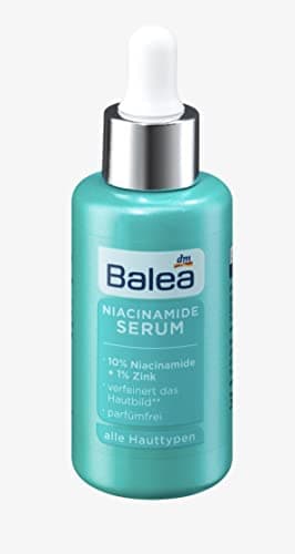 Balea Niacinamide Serum für gezielte Sommersprossenbehandlung im Sommer und Winter