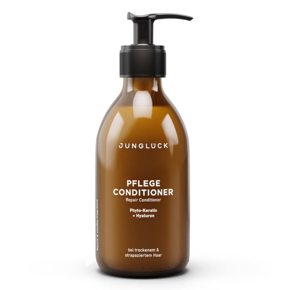 JUNGLÜCK Pflege Conditioner 250ml - Vegan & Ohne Silikone - Intense Haarpflegespülung & mehr Glanz für dein Haar | BIO A