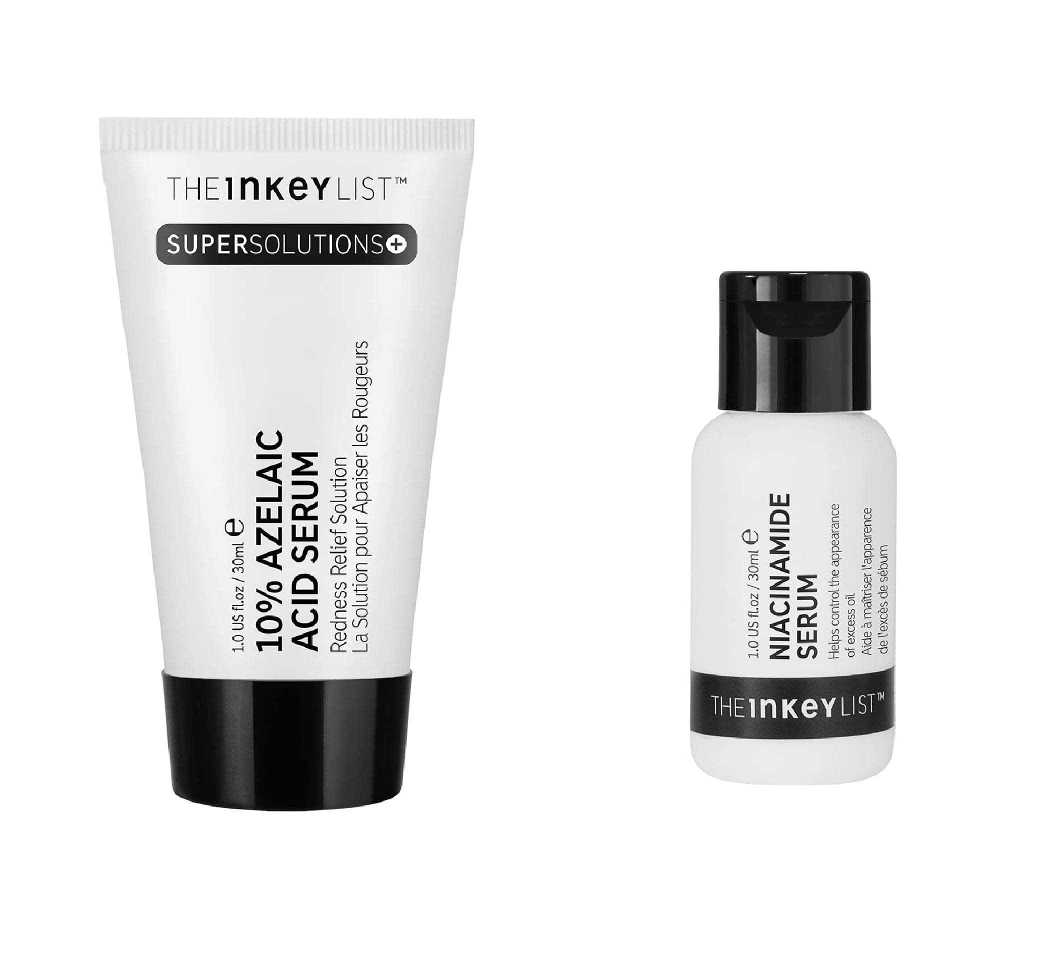 The INKEY List 10% Azelaic Acid + 10% Niacinamide Serum - Supersolutions | Ölübertragung und Rötungen kontrollieren | 30