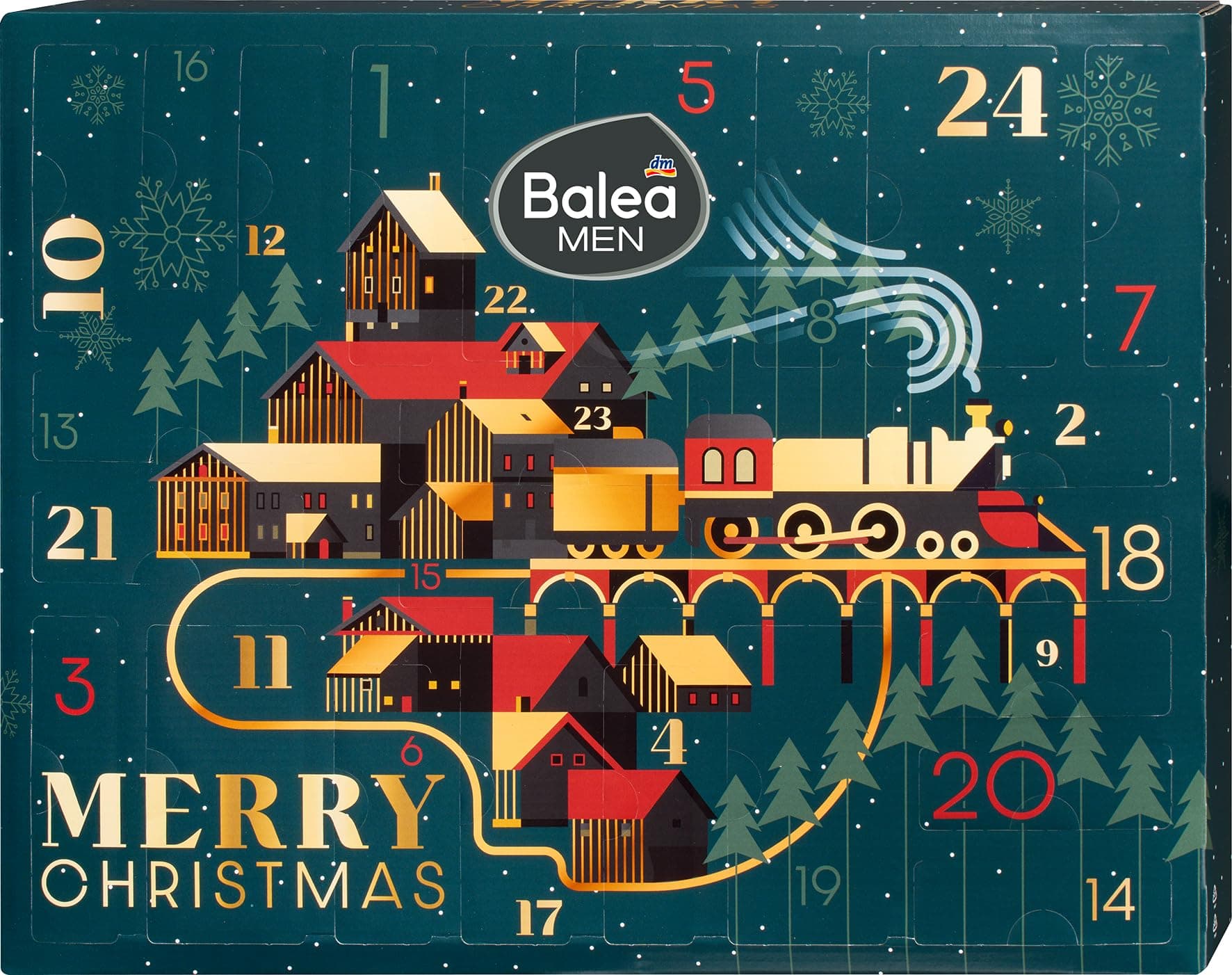 Balea Man Adventskalender MERRY CHRISTMAS 2025 - Für Erwachsene
| Balea Man Adventskalender MERRY CHRISTMAS 2025 - Mit